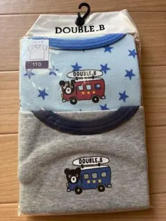 DOUBLE.B 半袖シャツ 110サイズ 2枚セット　新品