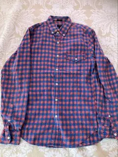 J.CREW スリムフィット 長袖ネルシャツ S