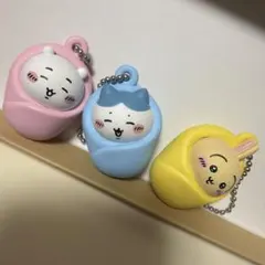 ちいかわ おくるみマスコットチャーム ちいかわ　ハチワレ　うさぎ