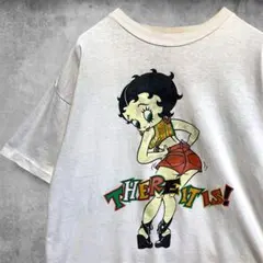 CCNO キャラ Tシャツ ベティ ブープ アニメ アメコミ ビンテージ 古着
