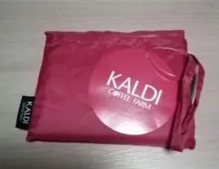 KALDI エコバッグ　オンライン限定色 スモーキーピンク　新品未使用