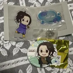 進撃の巨人 ハンジ アニメイトカフェ アクリルスタンド 缶バッジ セット