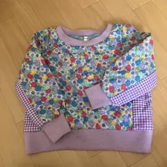 fafa 花柄 長袖カットソー 110