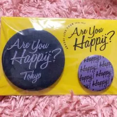 嵐 Are You Happy 缶バッジ 紫