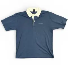 mont-bell ネイビー ホワイト ポロシャツ M