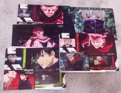 呪術廻戦 クリアビジュアルポスター(虎杖、伏黒、狗巻、宿儺)