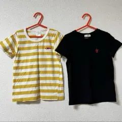 Tシャツ　半袖　110cm ２点セット　まとめ売り　サカナ　タコ