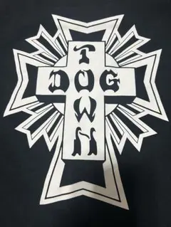 DOGTOWN クロスロゴ Tシャツ ブラック Lサイズのサムネイル