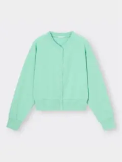 【超美品】GU UVカットカーディガン 長袖 Mサイズ ライトグリーン ジーユーのサムネイル