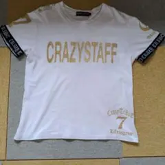 CRAZY7TRIBE ホワイト Tシャツ Lサイズ