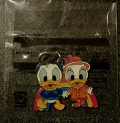 【ディズニー】雨の日限定　ドナルドダック&デイジー　キーホルダー