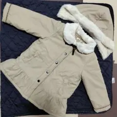 コート 　アウター　 リリーアイボリー 　キムラタン　100