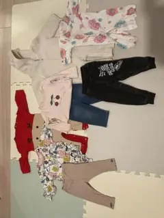 子供服8着まとめ売り　女の子　サイズ80〜90
