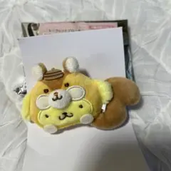 りすもふもふ シークレットブローチ サンリオ ポムポムプリン プリン