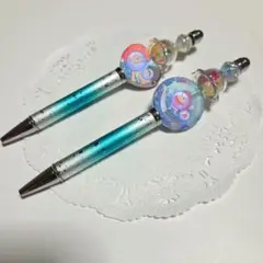 ウミウシMix】〜❄︎偏光ラメin❄︎〜ハーバリウムボールペン NV