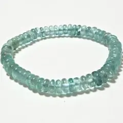 天然石ブレスレット アパタイト ブルーグリーン 透明感
