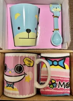 マグカップ＆ミニタオルセット　マグマカップ&スプーンセット