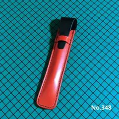 No.348★本革ペンケース★ハンドメイド
