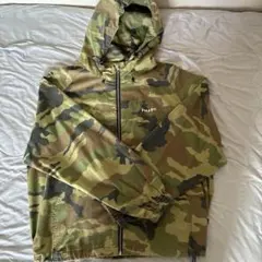 HUF カモフラージュ柄 ナイロンジャケット M
