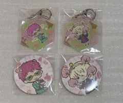 斉木楠雄のΨ難 グラフアート 花見ver. 缶バッジ アクキー 楠雄 空助