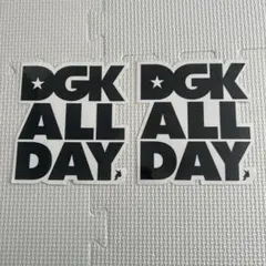 DGK ALL DAY ステッカーのサムネイル
