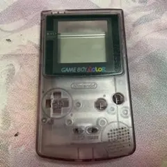 ゲームボーイカラー　クリアパープル　シェルのみ