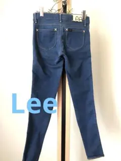 ブルー スキニーデニム　Lee XS