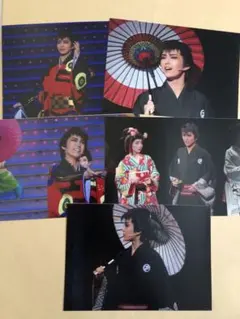 宝塚花組天城れいん新人公演Lサイズ舞台写真5枚セット