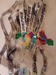 SnowMan DomeTour ON 銀テープ　羽　紙吹雪　落下物　音故知新