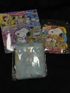 【新品未使用】スヌーピーバック、ノート、色鉛筆、エコバッグセット