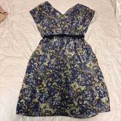 YECCA VECCA 花柄ワンピース