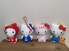 マクドナルド　ハッピーセット　ハローキティ　50周年　4体セット売り
