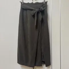 Doux archivesラップ風スリットスカート
