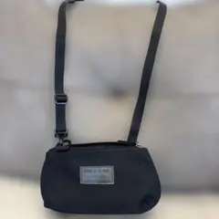 COMME CA DU MODE ブラックショルダーバッグ
