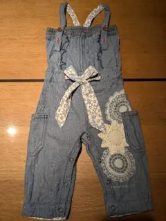 Rag Mart Collection デニムオーバーオール 95cmのサムネイル