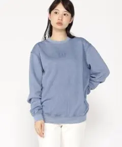 GAP ブルー ロゴトレーナー XL