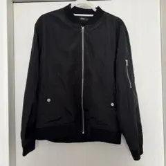 SPINNSブラック MA-1ジャケット Mサイズ