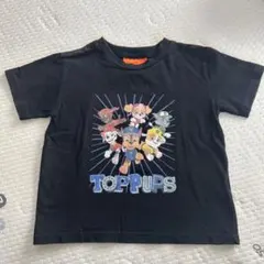 パウパトロール　Tシャツ 黒　110サイズ