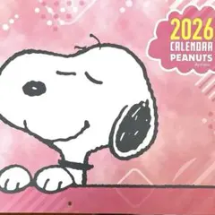 【新品】SNOOPY CALENDAR 2026 壁掛けカレンダー