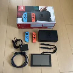 Nintendo Switch ネオンブルー/ネオンレッド『ジャンク品』 - メルカリ