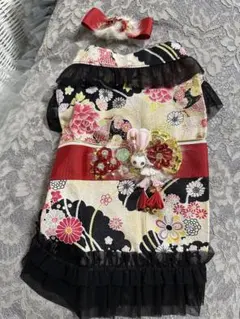 エキゾチカ×アキュミリアコラボ お着物ワンピース &バレッタ