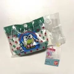 サンリオキャラクターズ プールビニールバッグ風ミニポーチ けろけろっぴ　ガチャ