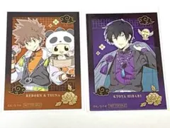 家庭教師ヒットマンREBORN! 京まふ限定 特典 カード 沢田綱吉 雲雀恭弥