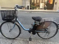 大阪 パナソニック 電動アシスト自転車 26インチ - メルカリ