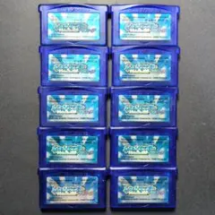 【ソフト単品】ポケットモンスター　サファイア　10点セット　動作確認済み