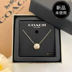新品☆COACH(コーチ) ネックレス　ゴールド　アクセサリー