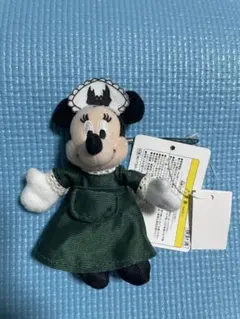 ミニーマウス　ぬいぐるみストラップ　ホーンテッドマンション　ディズニーランド