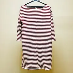 七分袖 ボーダーワンピース M相当 URBAN RESEARCH DOORS