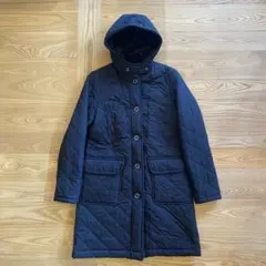 トラディショナルウェザーウェア キルティングコート GRANGE ネイビー 36