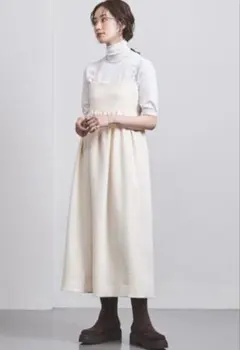 UNITED ARROWS ジャカード キャミワンピースのサムネイル
